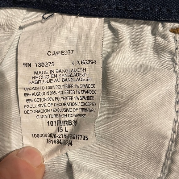 Lee Dark Wash Bootcut Jeans, 16L - Picture 4 of 6